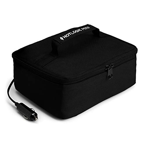 Hot Logic 16801045-BLK Food Warming Tote 12V, Lunch, Black
