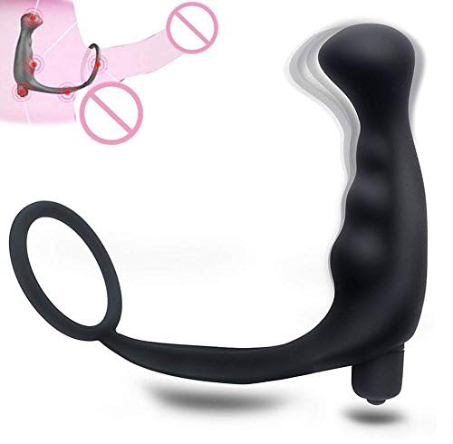Vib~ratór 10 Speeds Toys for Man Backcourt Vib~ration Massage Male Vib~ratórs P~ênis Ring Plug