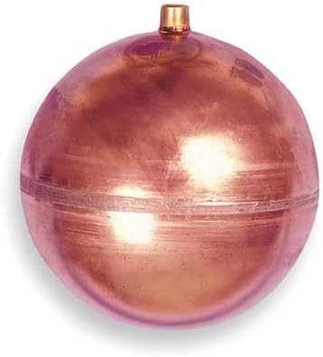 Float Ball, Round, Copper, 4 In