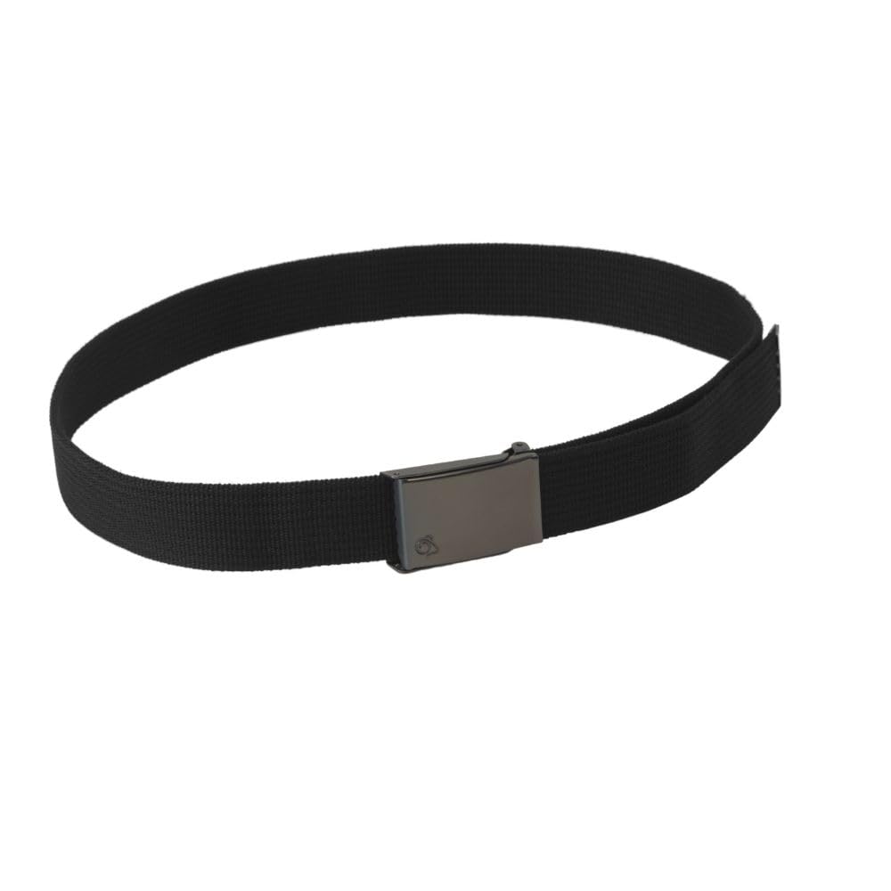 Craghoppers Explorer Logo Belt (S-M) (Charcoal)