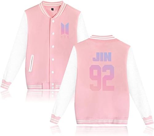 Dolpind BTS Love Yourself Baseball Jacket Bangtan Boys Merchandise Jimin Jungkook Hoodie