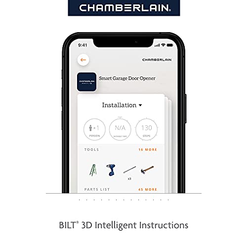 Chamberlain B2405 Smart myQ Smartphone ControlledUltra Quiet, Strong