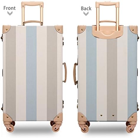 floral suitcase on wheels