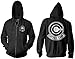 Dragon Ball Z Capsule Corp Logo Adult Zip Hooded Sweatshirt