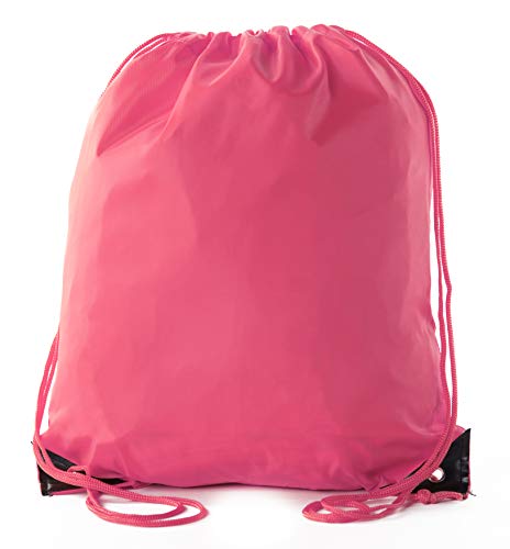 Mato & Hash Drawstring Bulk Bags Cinch Sacks Backpack Pull String Bags | 15 Colors | 1PK-100PK Available