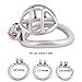 TERNENCE Stainless Steel Small Male Chastity Device Ergonomic Design Cock Cage S240 (1.57 inch / 40mm)