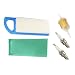 HURI Air Filter Fuel Filter Spark Plug Tune Up Kit for John Deere 115 L108 LA105 LA110 LG253