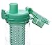 Hydracy Fruit Infuser Water Bottle - 25 Oz Sports Bottle with Full Length Infusion Rod and Insulating Sleeve Combo Set + 27 Fruit Infused Water Recipes eBook Gift - Aqua Green