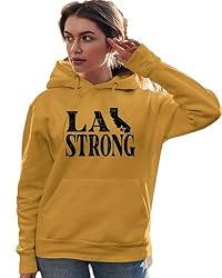 3X-Large Gold Mens LA Strong Los Angeles California
