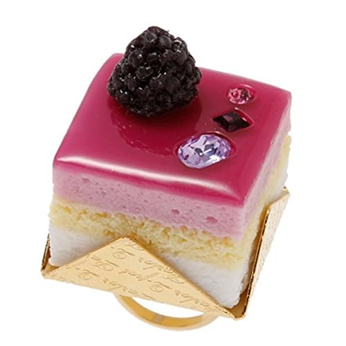 Q-pot. Petit Blueberry Cake Ring Fashion Jewelry New From Japan Q-pot. Petit Blueberry Cake Ring Fashion Jewelry New From Japan