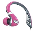 Polk Audio UltraFit 3000 In-Ear Canal Sports Headphones - Grey / Pink