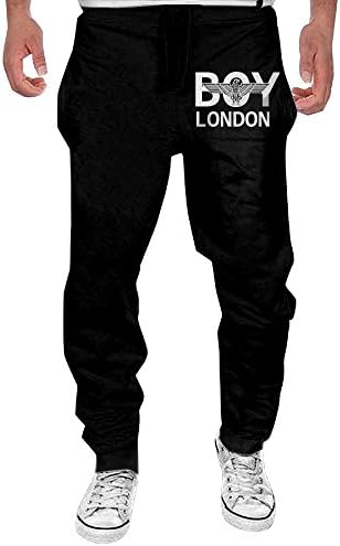 Men's Boy London 2 Drawstring Jersey Pant Black
