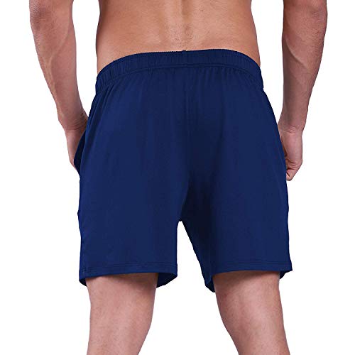 image for Ogeenier - Men's 7'' Running Workout Shorts with Pockets,Breathable Qu