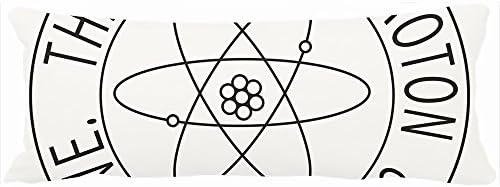 Decorative Body Pillows Think Like A Proton Photo Unique Design Home Decor Pillow Case Cover 20-Inch x 54-Inch Custom Sofa Cotton Cushion Pillowcases