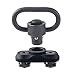 JIALITTE M-lok Mount Standard QD Sling Swivel 1.25 Inch Adapter for M lok Rail