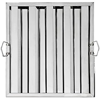 New Star Foodservice 54378 Stainless Steel Hood Filter, 20