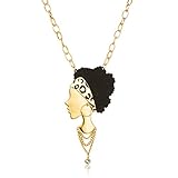 Goldtone with Fashionable Woman Adjustable 17 Inch Rolo Chain Necklace with Matching Stud Earrings Set