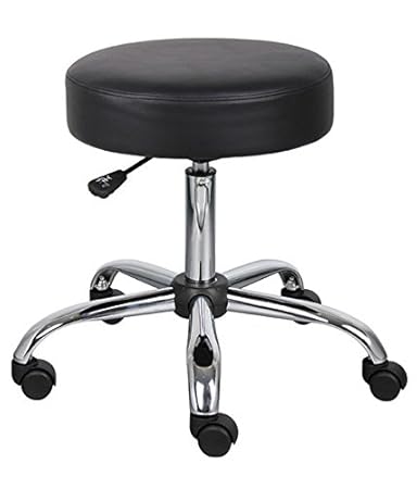 Steel craft Office/Kitchen hot seat Height Adjustable Leather Bar Stool Chair (1 Pc)