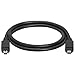 Cmple 3ft IEEE-1394 Firewire iLink DV Cable 4P-4P M/M - Black