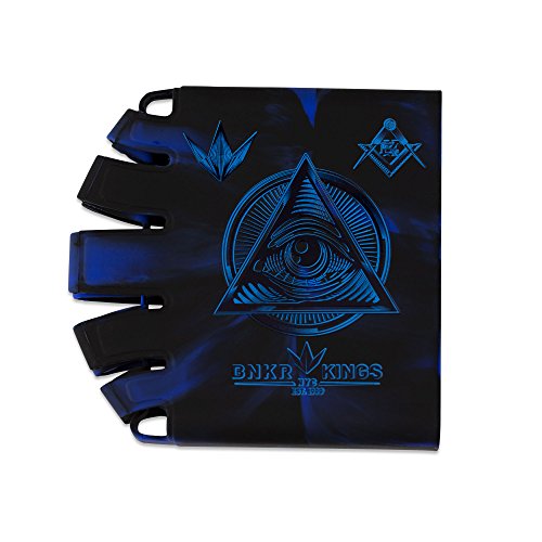 Bunker Kings Knuckle Butt Tank Covers - Conspiracy Blue - Thumbnail 6