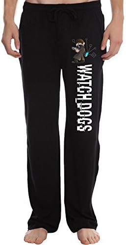 XJX Men's Watch Dogs Chibi Art Lounge Pajama Pants