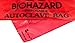 SP Bel-Art Bench-Top Biohazard Bags; 0.018mm Thick, 0.43 Gallon Capacity, Red Polyethylene (Pack of 100) (F13166-0000)