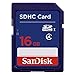 SanDisk Flash 16 GB SDHC Flash Memory Card SDSDB-016G (Label May Change) primary