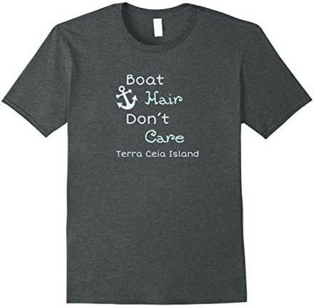 Mens Terra Ceia Island Boat Hair Don't Care XL Dark Heather
