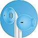 EarSkinz EarPod Covers (ES2) - Turquoise - for Apple iPhone 7 / 6S / 6 / 5S / 5SE / 5C / 5