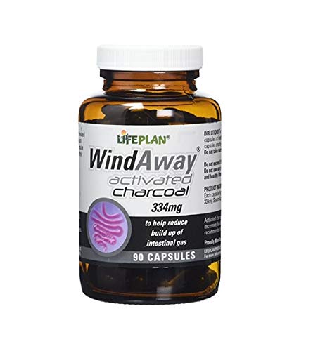 Lifeplan Windaway (Activated Charcoal) 90 Capsule x 3 (Pack of 3)
