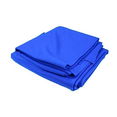 Strachan West of England Pool Cloth, 6 x 3ft Bed & Cushions, Blue