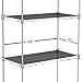 Sterling Shelf Liners Wire Rack Covers: Plastic Shelf Liner Cover for Wire Shelving: Cover Mats for Shelves in Pantry, Closet, and More: 18x48 Inch: Clear, Set of 4