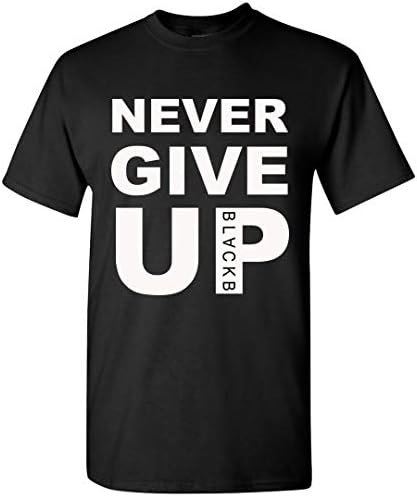 CLOTHINGFORFUN Never Give Up BLVCKB Liverrpo0l Salad T Shirt