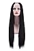 Clip in U part Half Wig For Black Women Black Silky Straight Long Hair Extensions Synthetic Hairpiece Full Head Thick 1Pc None Lace Front Hair Wigs Heat Friendly Fiber 28