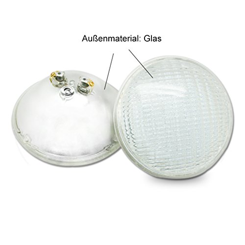 COOLWEST 36W LED Pool Light PAR56 12V AC/DC, Waterproof IP68 Underwater Lighting, Replace Halogen Bulbs 300W