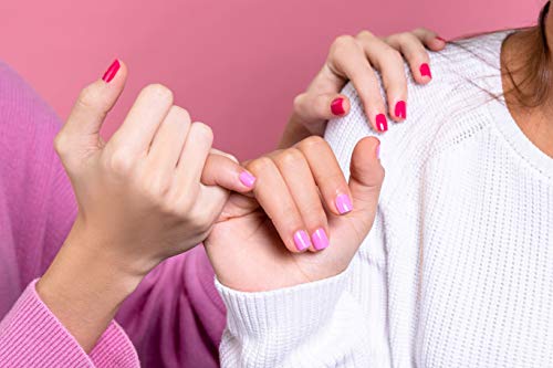 Eternal 4 Nail Polish Collection Pinky Promise - 4 Pieces Set: Long Lasting, Quick Dry Lacquer