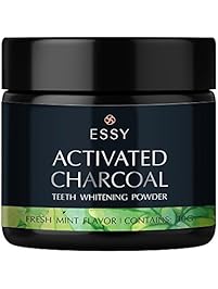 Teeth Whitening Coconut Activated Charcoal Powder- Food Grade -Fresh Mint Flavor (30g)