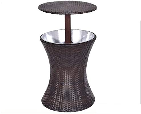 Ice Wine Outdoor Leisure Bar Ice Bucket Table Ice Wine Vine Woven