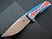Eafengrow CH3511-G10 Folding EDC Knife,Ball Bearing Hunting Pocket Outdoor Camping Survival Multitool with Liner Lock (G3511-blue)