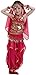 Seawhisper Kid's Belly Dance Costume Girl Bollywood Dance Tribal Halloween Costume(B style hot pink,S)