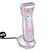Women's Electric Shaver by JTrim SilkTouch Close Shave Wet Dry Lady Body Groomer Rechargeable Personal Razor Bikini Trimmer Attachment Ladies in Pink JPT-LS300 Jay's Products