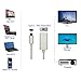 USB 3.1 Type C to Mini DisplayPort/Mini DP Adapter Cable With Aluminium Case Support 4K UHD for MacBook Pro 2016,Galaxy S8(No Support MacBook Pro 2017 and Thunderbolt Interface's Monitor),Silver