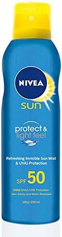 NIVEA SUN Spray Protect &amp; Refresh Invisible SPF50 200ml