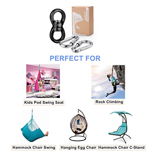 1 AusKit+Rotational+Accessory+Carabiners+35KN+Black