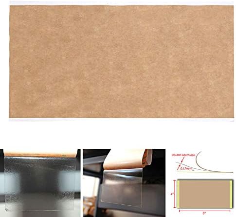periwinkLuQ Double Sided Adhesive Tape - Pro Waterproof Double Sided Super Sticky Heavy Duty Sheet of Adhesive Tape Glue 5 Pack