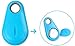 iMounTek Mini Smart Anti-Lost Alarm, Remote (GPS Tracker Luggage, Kids, Keys, Pets, Camera Shutter, Wireless, Bluetooth, Google Play App iTracing, Eight Tracker Tags, Selfie Shutter) - Blue