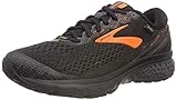 Brooks Men's Ghost 11 GTX Black/Orange/Ebony 11 D US