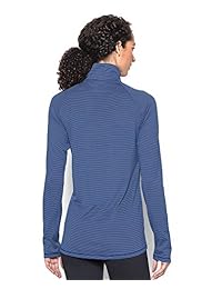 Under Armour Camisa de manga larga UA Tech Microstripe 1 4 Zip para mujer