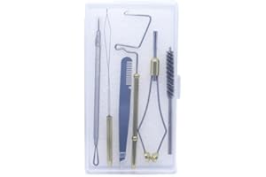Fly Tying Tools 6PCS Combo Fly Tying Kit Bobbin Holder Threader Whip Finisher Bodkin Needle Fly Tying Set Fly Tying Materials