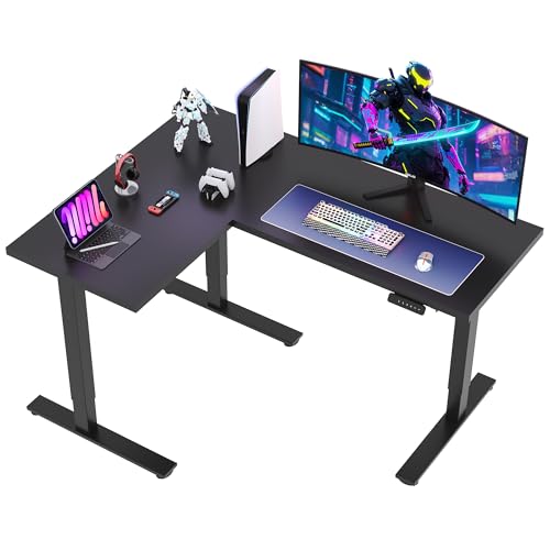 SANODESK 3 Leg L Shaped Standing Desk